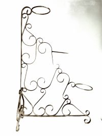 Vintage French Floor Standing Extra Large Cast Iron Plant Pot Stand Pedestal Display circa 1960-70’s 3