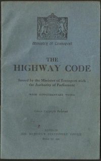 Ministry of Transport – One Penny Highway Code – Automobilia / EVE