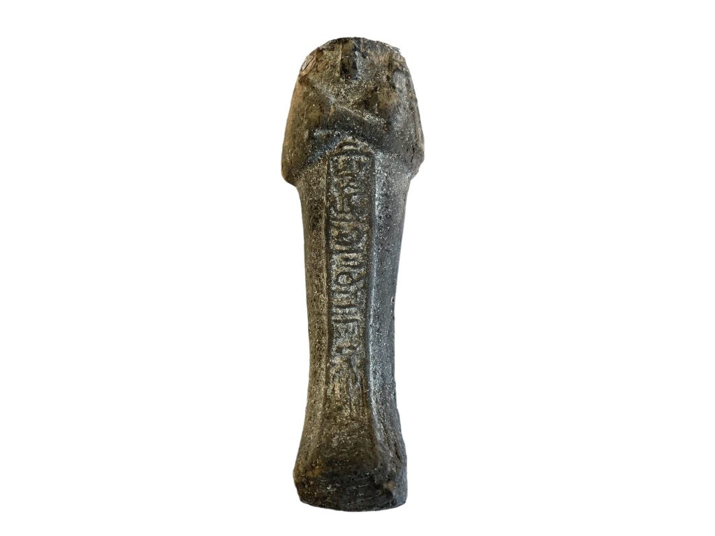 Antique Egyptian Stone Pharaoh Tutankhamen broken figurine ornament egypt circa 1920’s / EVE