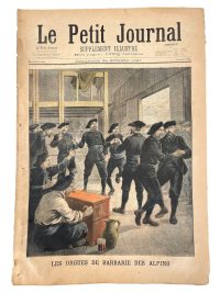 Antique French Le Petit Journal Newspaper Supplement Illustre Number 362 24/10/1897 Illustrations 8 Pages Memorabilia Collector c1897 3