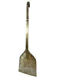 Antique Brass French Crepe Pancake Galette Bread Oven Scoop Spatula Cooking Baking circa 1910’s / EVE 3