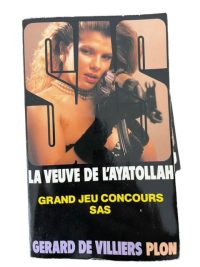 Vintage French SAS Spy Paperback Book Collection James Bond Style Books Memorabilia Collector Gerard De Villieres circa 1960-1990’s 2
