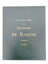 Vintage French Vice Amiral Paris Souvenirs De Marine Collection Of Navy Boat Diagrams Ancient & Modern Book Books circa 1990