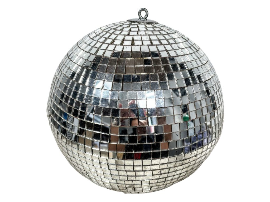 Vintage French Original Disco Ball Globe Dancing Mirror Light Reflector circa 1970-80’s