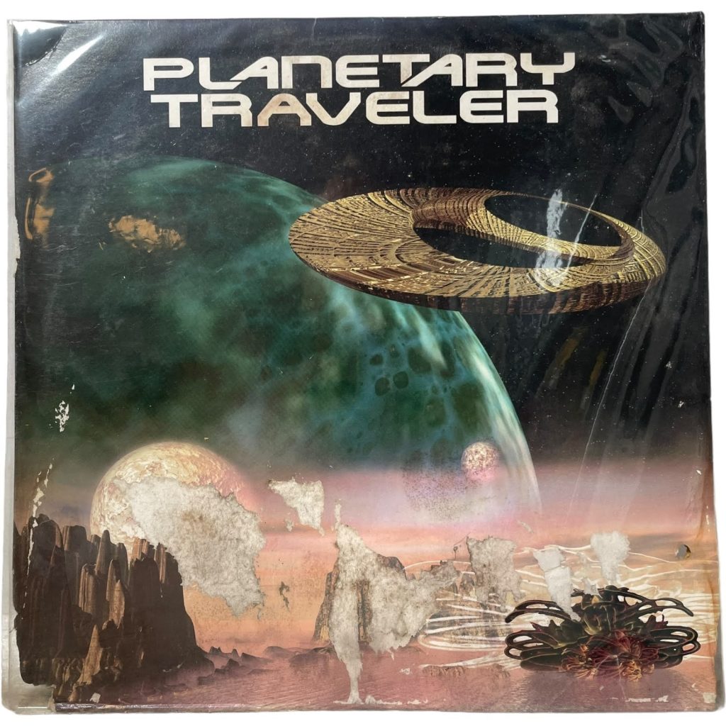 Vintage American US Laservision Videodisc Planetary Traveler Movie NTSC Digital Media Memorabilia Collector c1997