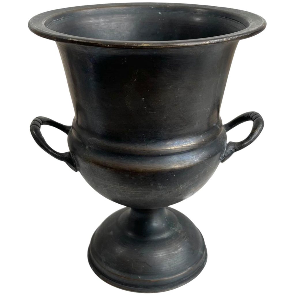 Vintage French Handles Dark Bronze Coloured Goblet Trophy Cup Award Prize circa 1950-60’s